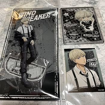 WIND BREAKER ツリービレッジ ツリビレ ロックレザー 缶バッジ 梶蓮 WIND BREAKER ツリービレッジ ツリビレ ロックレザー 缶バッジ 梶蓮