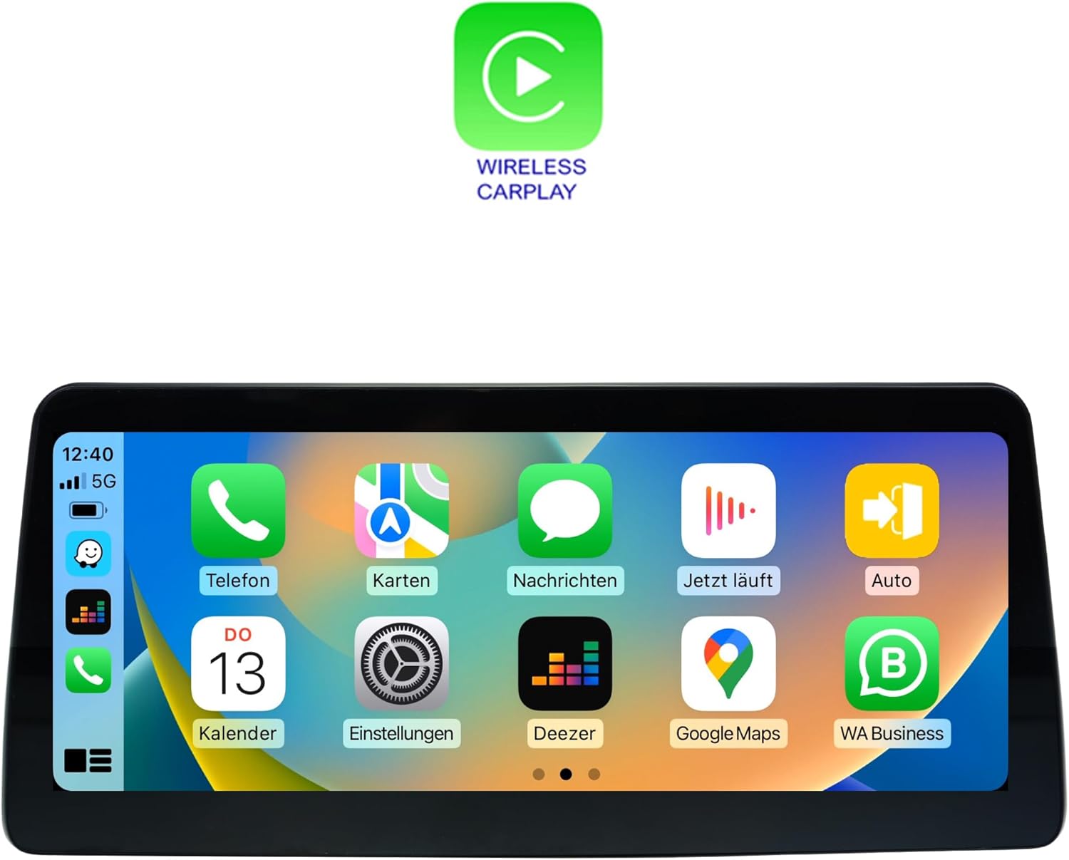 Taffio Android Car Radio Wireless CarPlay Interface