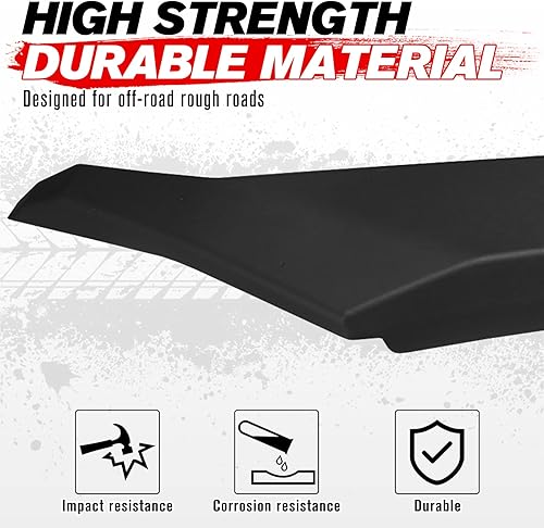 Vista 17 de A & UTV PRO Guardabarros delantero XXL para RZR XP 1000, más amplio, extendido, para Polaris RZR XP 1000/Turbo/S 1000/900/900 S 2 o 4 plazas