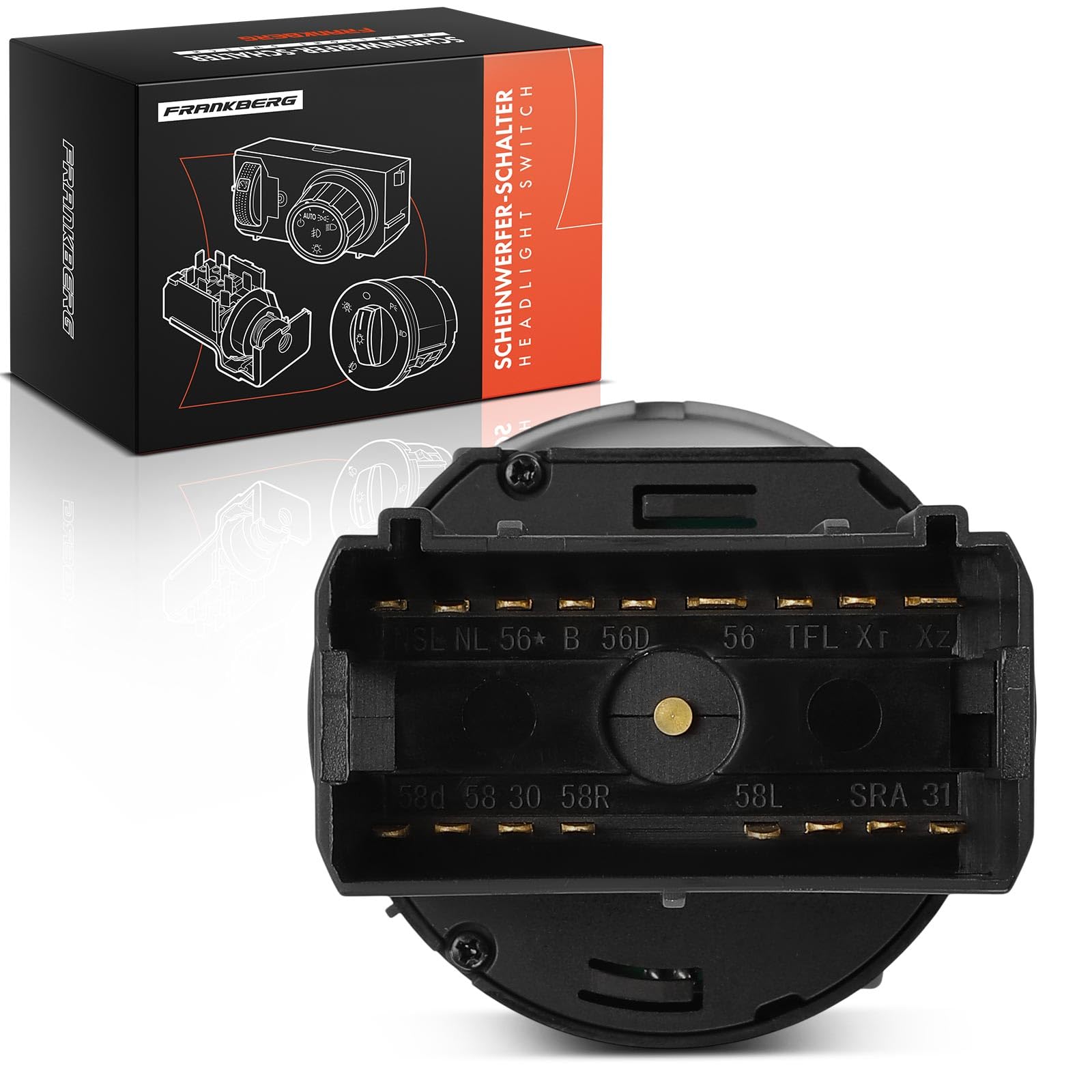 Frankberg Interruttore luci principali Compatibile Polo 6C1 6R1 162 163 AV2 AV3 1K2 6R0941531J 6R0941531JAPV