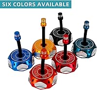 Vista 8 de Tapón de gasolina para motocross, tapa de depósito de combustible de motocicleta con válvula de respiración, universal CNC para SSR, Taotao Apollo