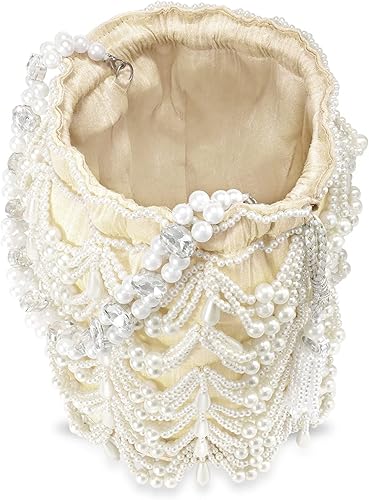 Miniatura 8 de Aheli Indian Potli Bags Gift for Women Evening Bag Clutch Ethnic Bride Purse with Drawstring