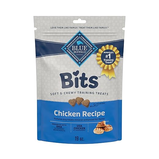 Blue Buffalo Bits Dog Treats 19 oz