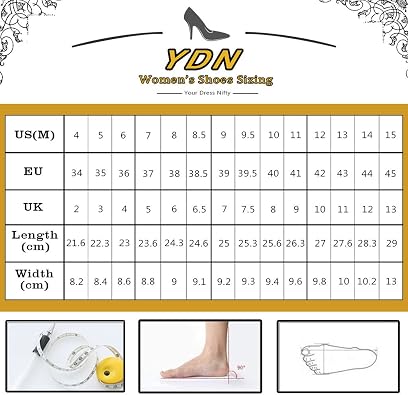 YDN Women Low Heeled Ankle Strap Sandals Open Toe Block Flat Shoe Buckle Size 4-15 US