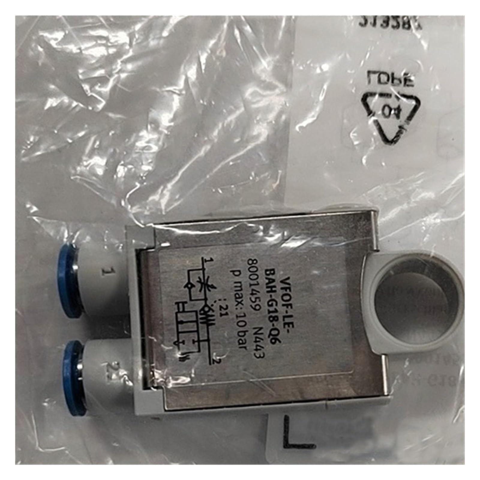 BALYDLUL One-way Throttle Valve VFOF-LE-BAH-G18-Q6 8001459