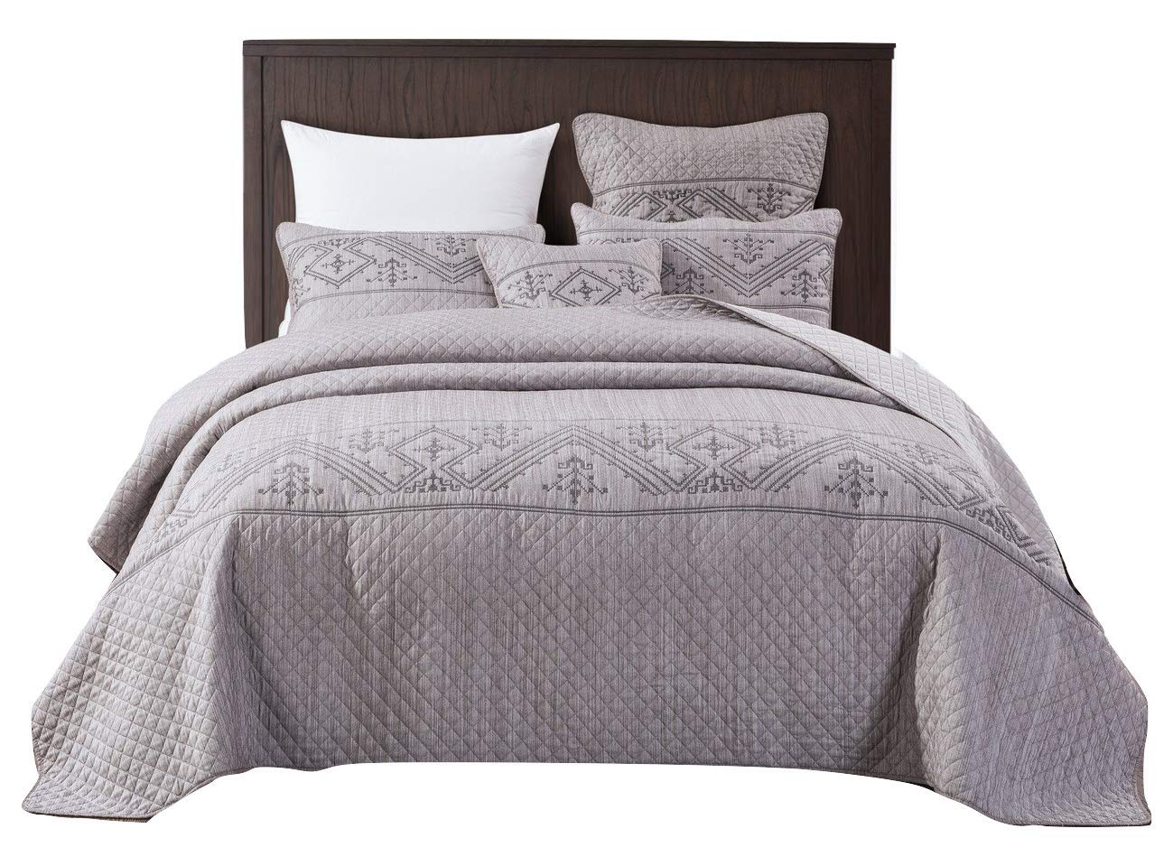 DaDa Bedding CollectionBedspread Set, Twin, Purple