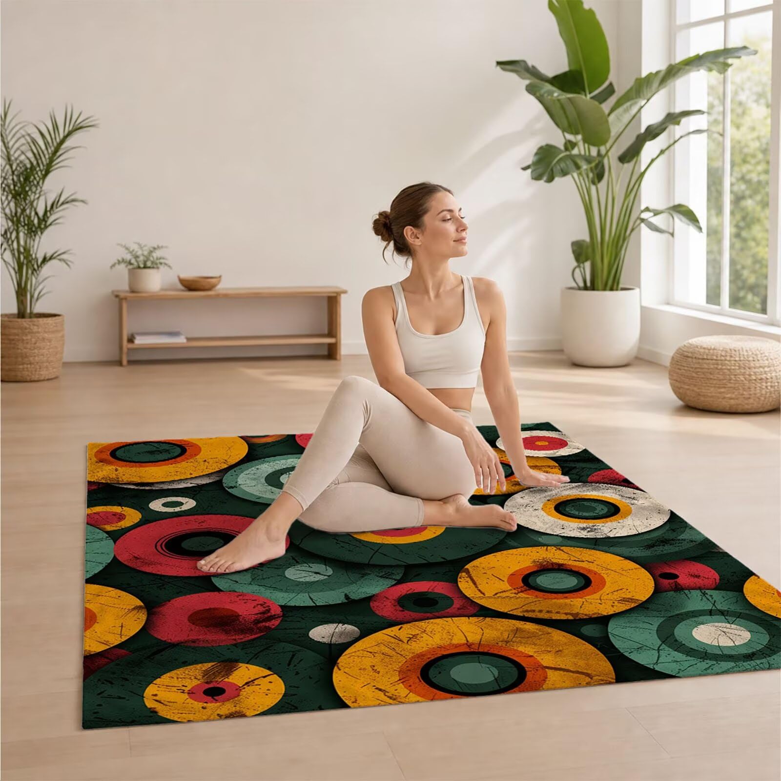 Toalla Playa Grande 160 x 220 Vacaciones Accesorios Viaje, Toalla Playa Redondo Suave Cómodo Secado Rápido, Sencillez Toallas Baño Grandes 220x160cm para Yoga Fitness Natación Sauna Baño XTLS-3506