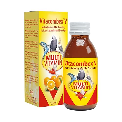 Quiko VitacombexV Jugo Multivitamínico 125ml - para Aves de compañía, y Pollos