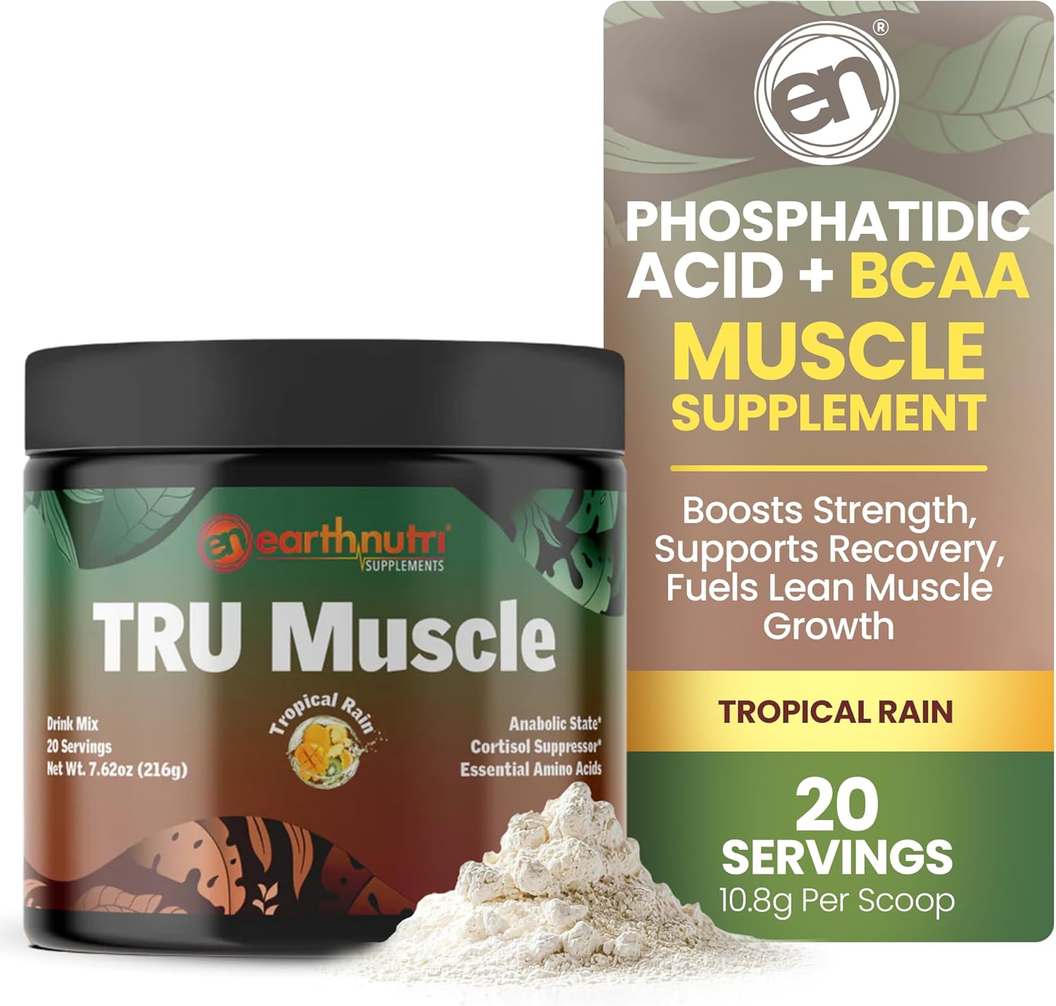 Phosphatidic Acid Supplement with SerinAid – Muscle Strength with Mediator Phosphatidic Acid & Phosphatidylserine – Supports Strength & Recovery – 20 Servings – Non-GMO, Gluten-Free – 216g Phosphatidic Acid Supplement with SerinAid – Muscle Strength with Mediator Phosphatidic Acid & Phosphatidylserine – Supports Strength & Recovery – 20 Servings – Non-GMO, Gluten-Free – 216g