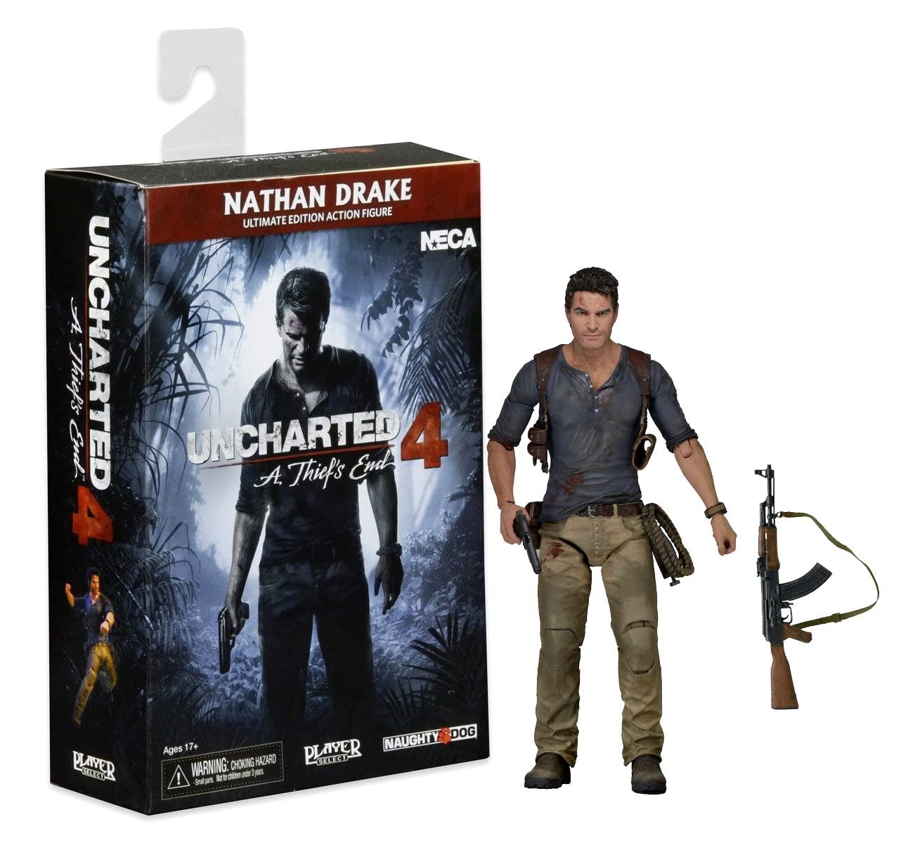 Amazon.com: Uncharted 4 Ultimate Nathan Drake Action Figure