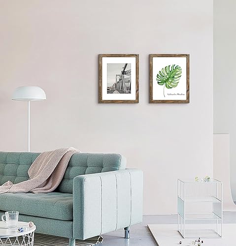 Vista 451 de Frametory, Portarretratos negro de 16 x 20 pulgadas, para fotos de 11 x 14 pulgadas con paspartú, molduras anchas (16 x 20 pulgadas, negro)