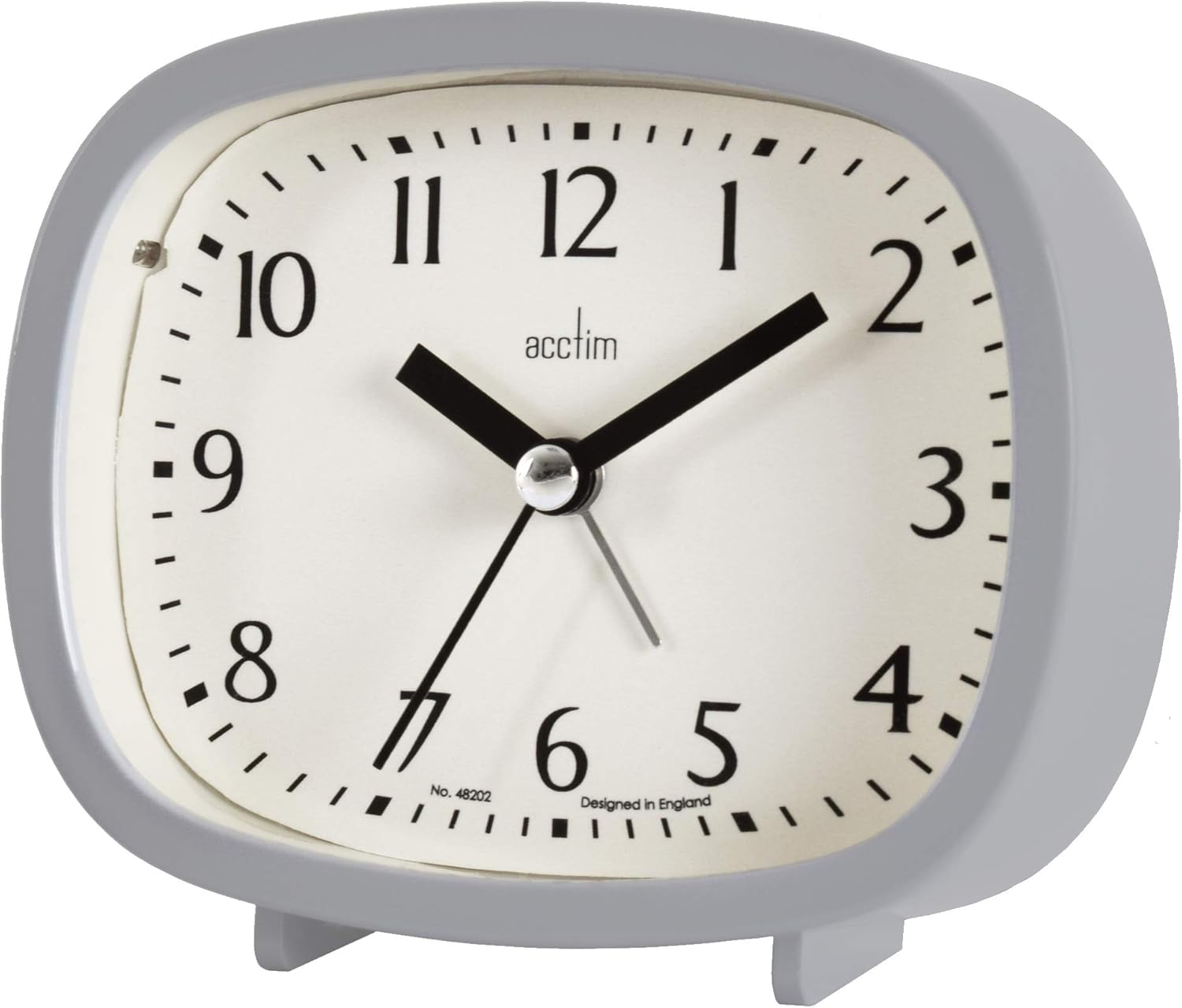 Acctim 15907 Hilda - Reloj despertador con pitido en color gris