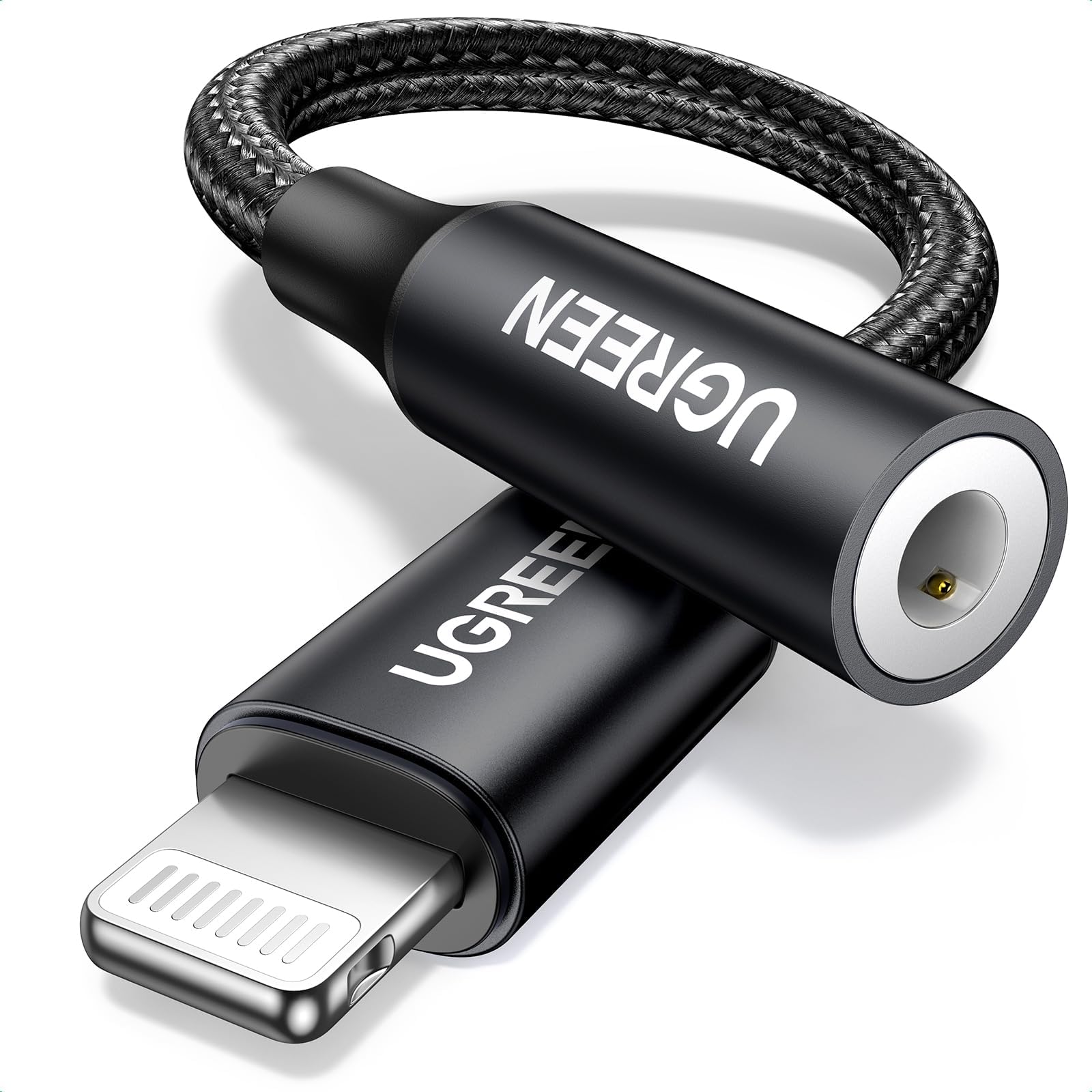 UGREEN Headphone Adapter for iPhone MFi Certified Lightning to 3.5 mm