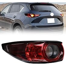 Tail Light Assembly Compatible with 2017 2018 2019 2020 2021 Mazda Cx5 Cx-5 Tail Light Housing Left Driver Side Tail Light KB8A-51-150F