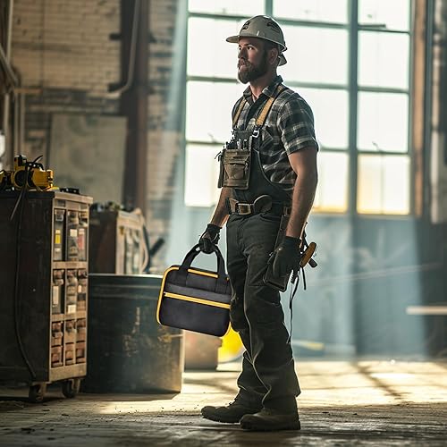 Miniatura 7 de Funda para conductor de impacto compatible con DEWALT 20V MAX XR DCF900B DCF961B DCF891B DCF899B DCF900P1, soporte de carrito, compatible