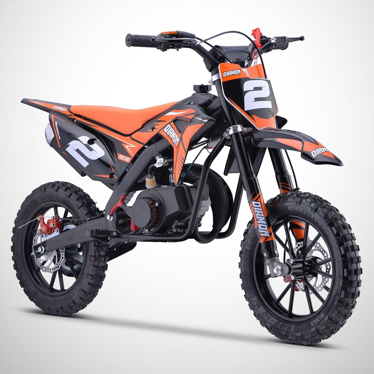 Pocket Cross ORION 49 / Mini Moto Enfant 50cc / Orange