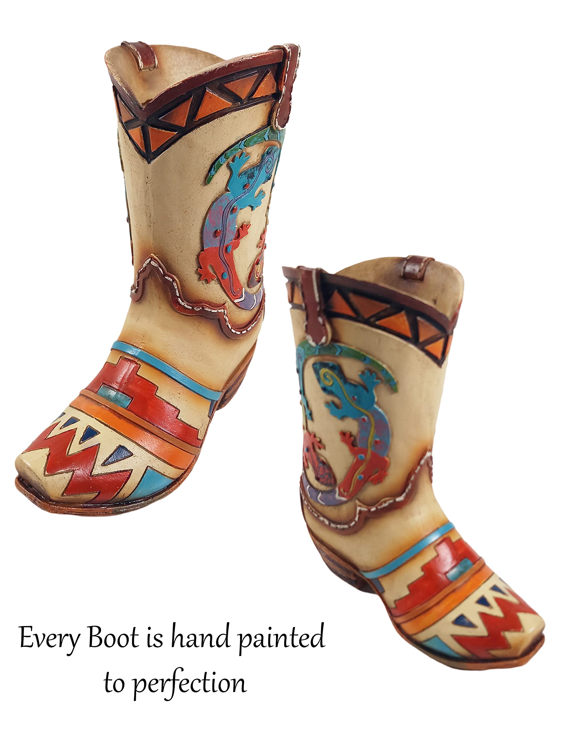 Amazon.co.jp: Urbalabs ウェスタンリザード カウボーイブーツ 花瓶 南