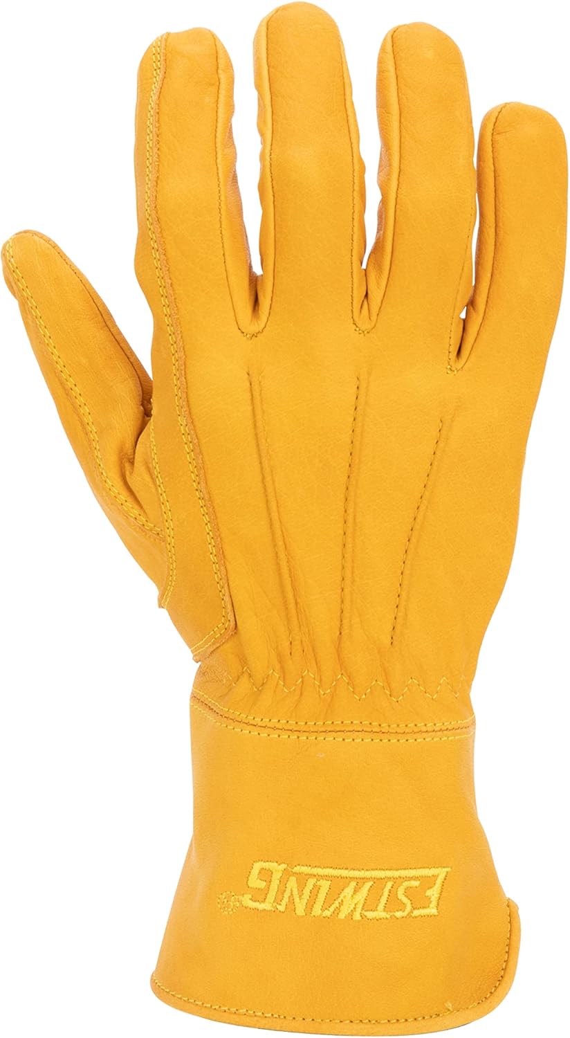 Estwing Classic Leather Driver Work Glove in Russet Brown