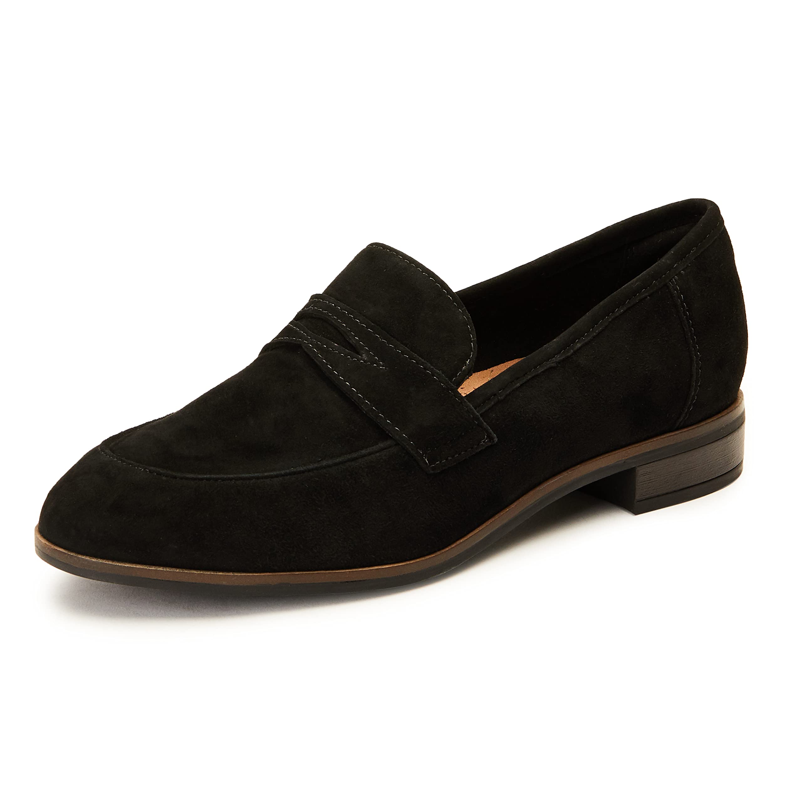 Clarks Womens Trish Rose Black SDE Slip On Shoes-3.5 UK (26155839 (B09NR848WN) Amazon Price History, Amazon Price Tracker