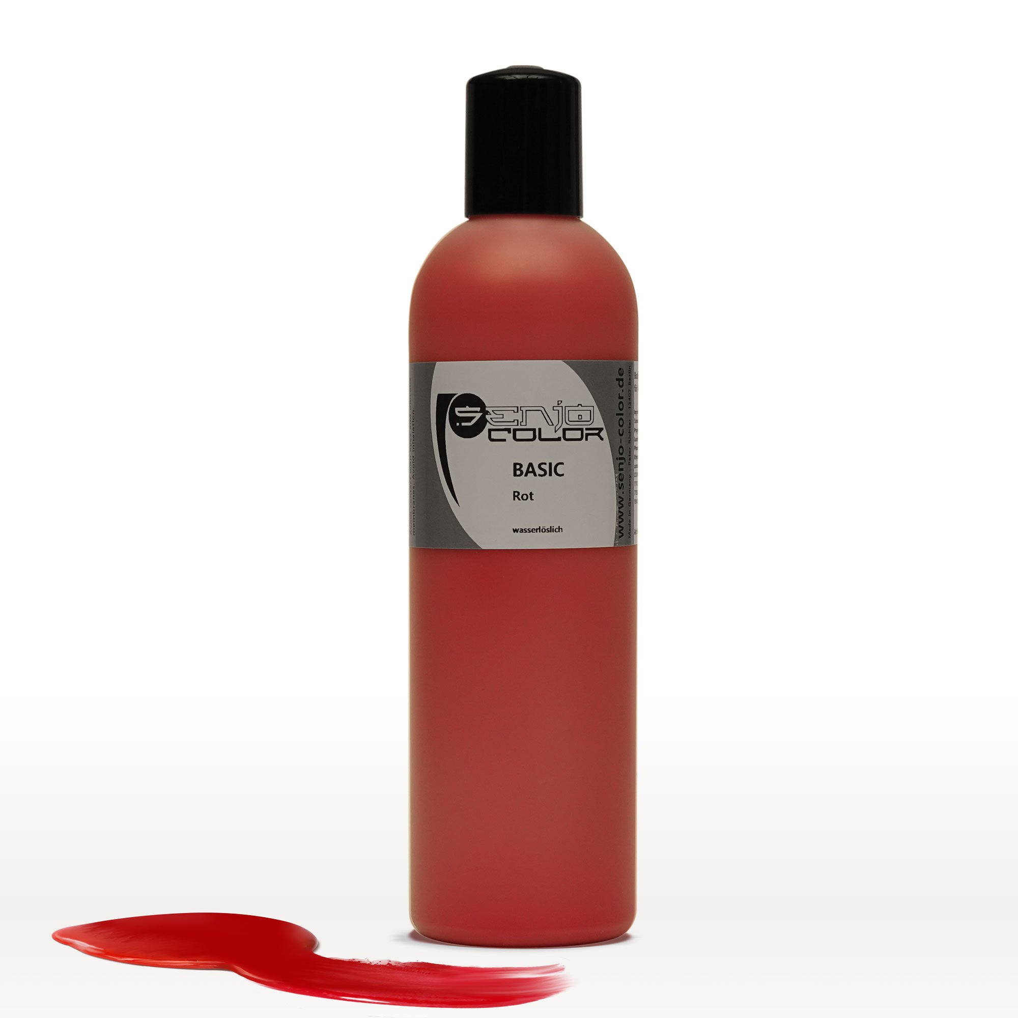 Senjo-Color BASIC liquid Body Paint 250ml Red by Senjo Color