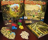 Vista 2 de Rio Grande Games Sherwood Forest - Juego de mesa de estrategia para 3-6 jugadores medieval