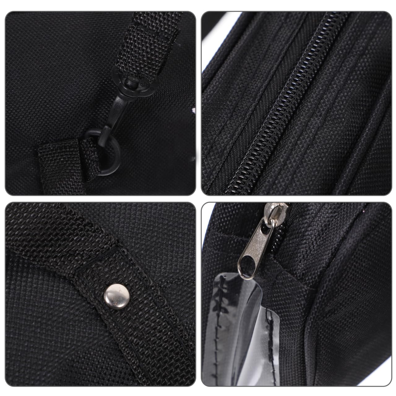 MAGICLULU Custodia Per Harmoniche Tasti Borsa Imbottita Porta Harmoniche Portatile Organizer Strumenti Musicali Nero