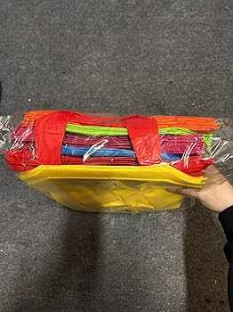 30 Backpacks Color Your Own + Reusable Bag | 30 Individual Bags, 5 Coloured Crayons And Balloon | Children's Gift For Parties And Birthdays (Story