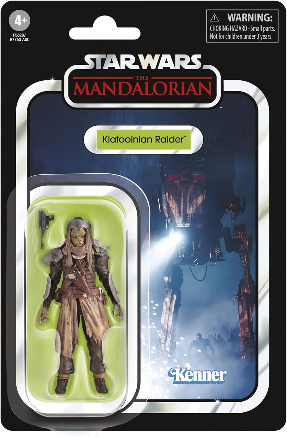 STAR WARS The Vintage Collection Klatooinian Raider Toy, 3.75-Inch-Scale The Mandalorian Action Figure, Toys for Kids Ages 4 and Up