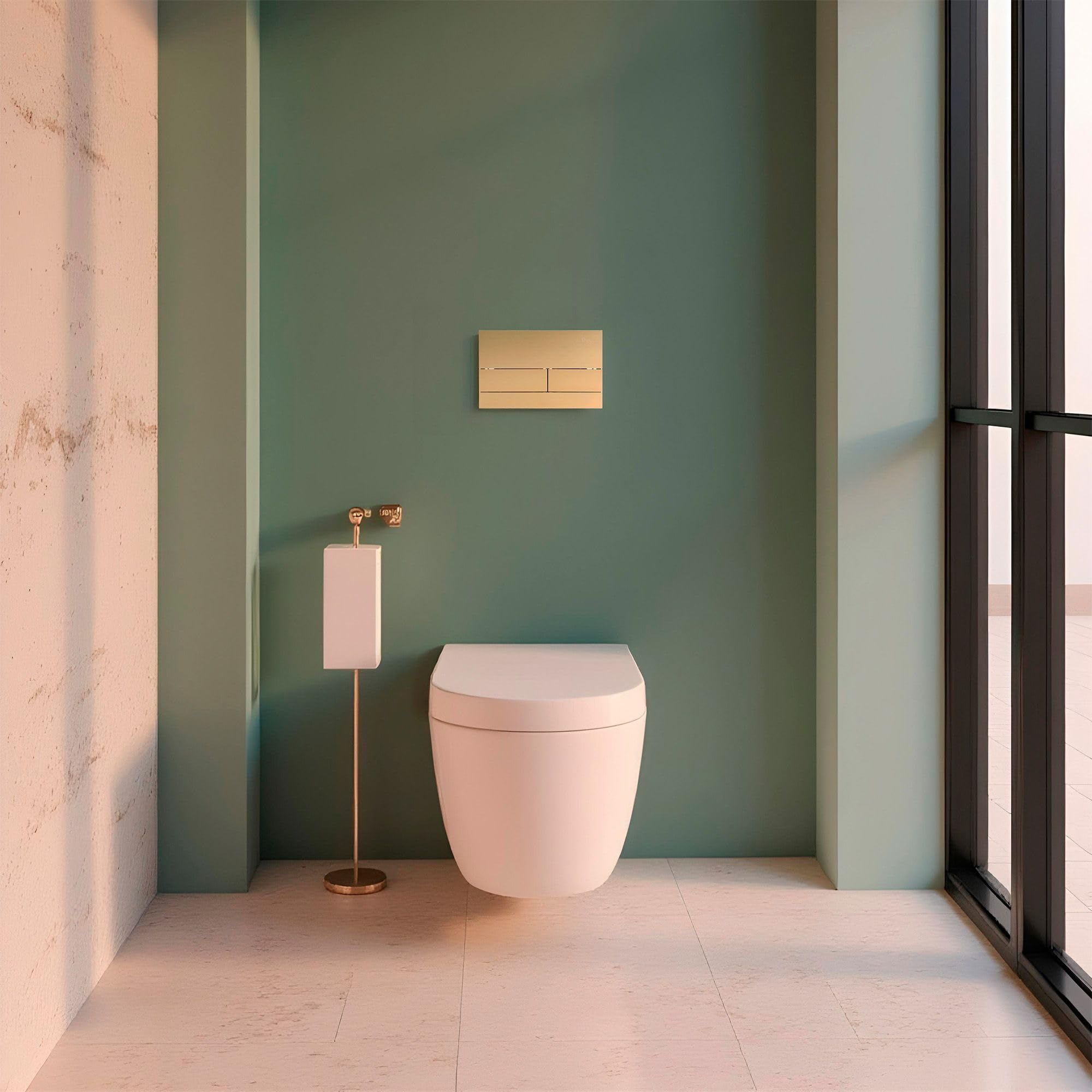 Rea - Stelaż Zestaw Podtynkowy Slim Do Mis Wc 024n - 16,5x35,2x106 cm