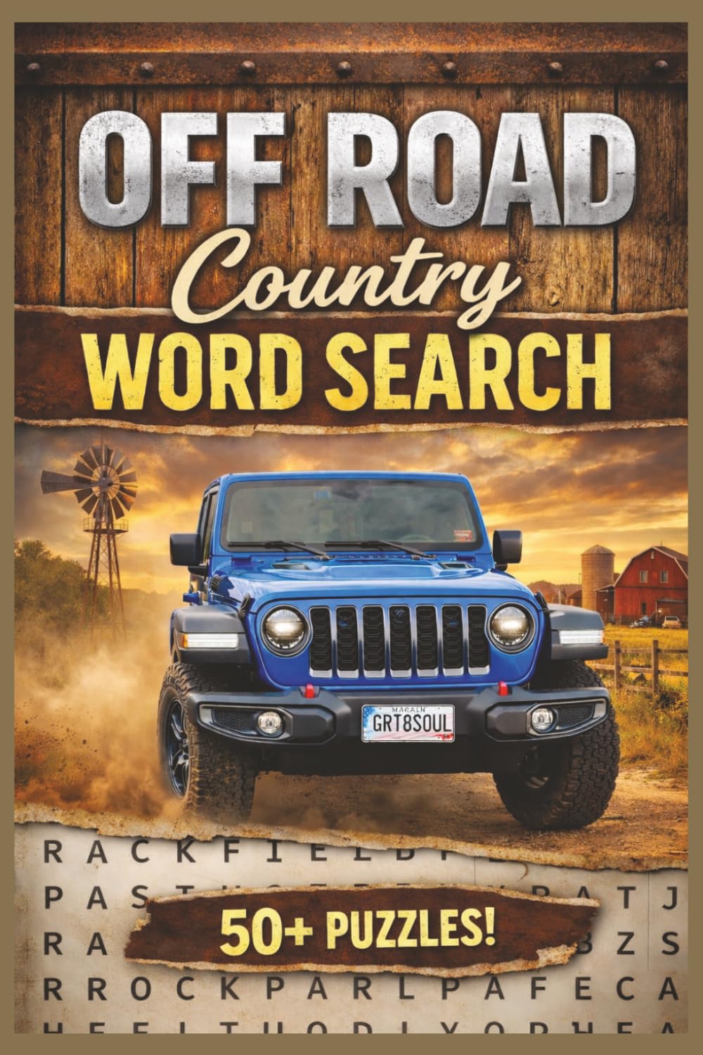 Off Road Country Word Search: Off Road Country Word Search