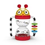 Baby Einstein Cal’s Sensory Shake-up Developmental Activity Rattle Toy, BPA Free, for Infants Ages 3 Months and up