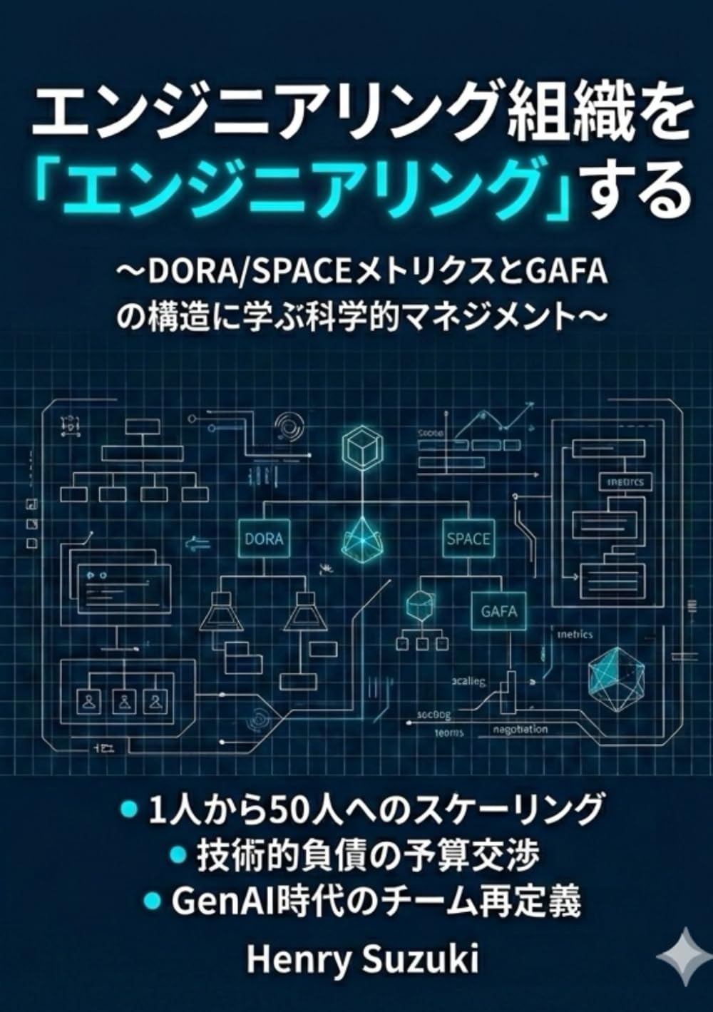 エンジニアリング組織を「エンジニアリング」する 〜DORA/SPACEメトリクスとGAFAの構造に学ぶ科学的マネジメント〜: 1人から50人へのスケーリング、技術的負債の予算交渉、GenAI時代のチーム再定義まで