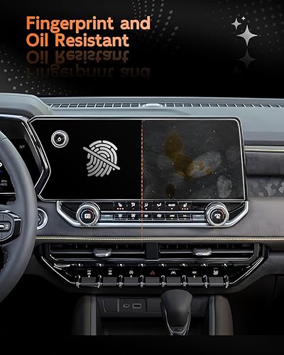 Vista 178 de CDEFG Cristal templado para Chevrolet Silverado/GMC Sierra 2025, pantalla táctil de 13.4 pulgadas, accesorios para Chevy Silverado/Sierra 1500