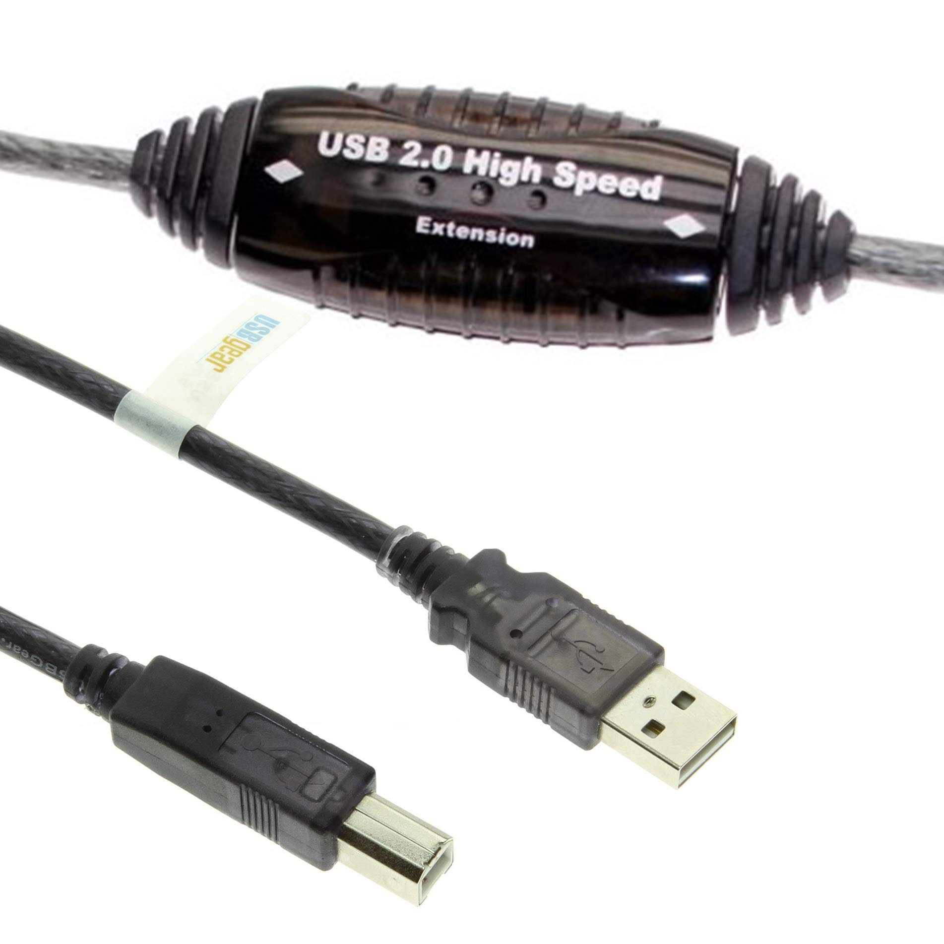 USB 320GBハイスピード2.0 25-foot-active-a-to-b-