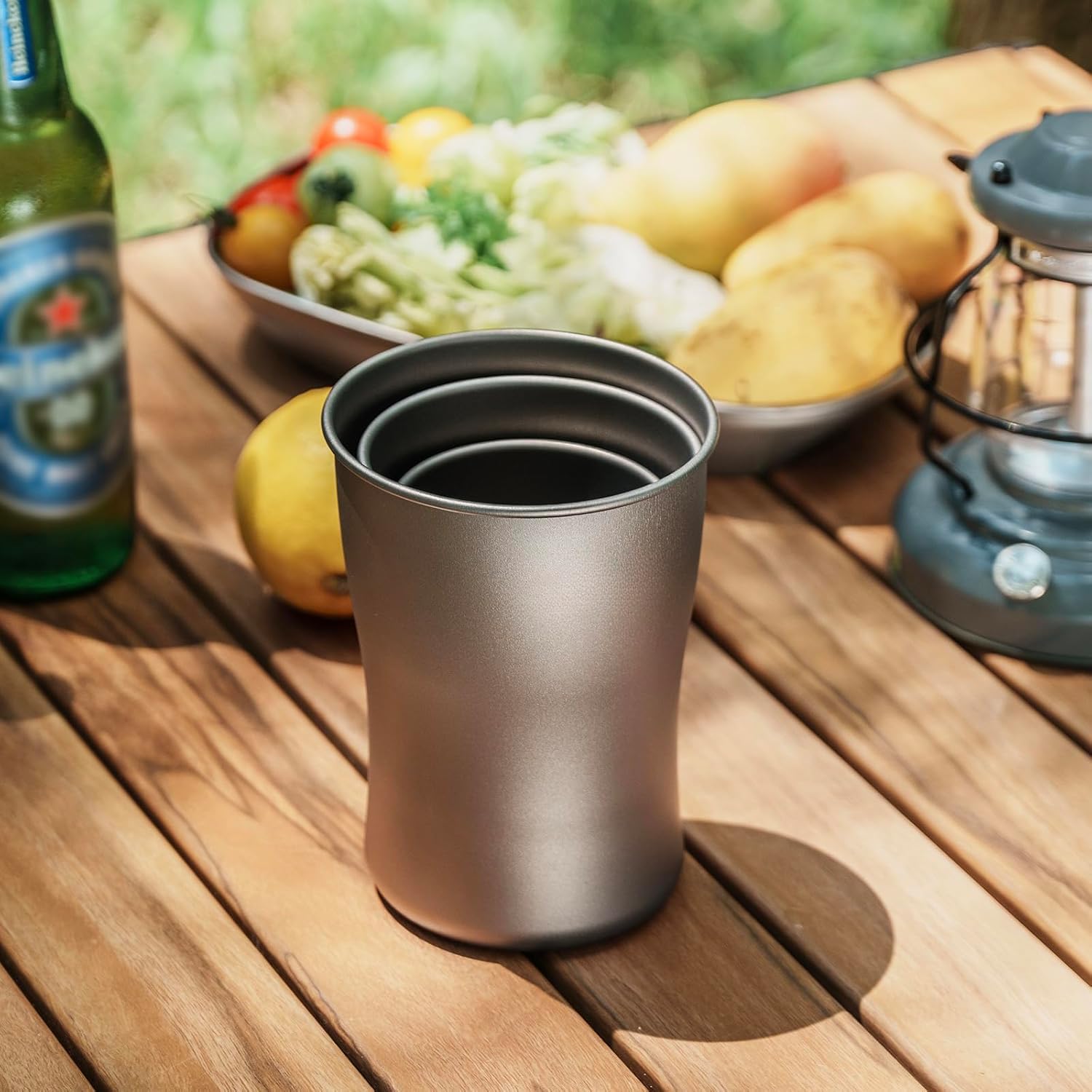 Amazon.co.jp: チタン ビールグラス ハイボール タンブラー ビール 