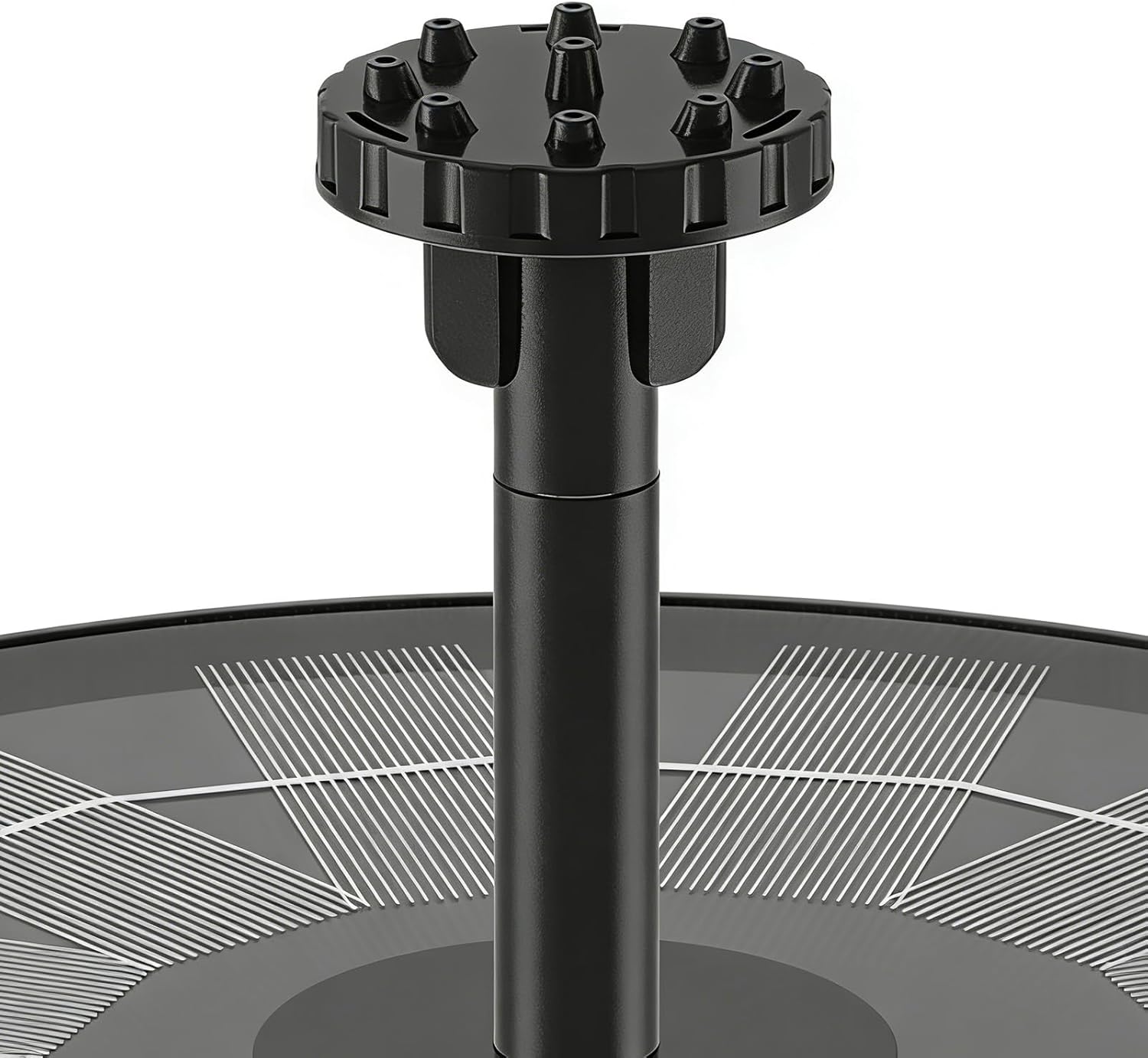 Genérico Solar Bird Fountain | Hummingbird Water Pump | Solar Water Fountain | for Pond, Garden, Lawn, Patio, Terrace, Balcony, Driveway, Outdoor Decoration