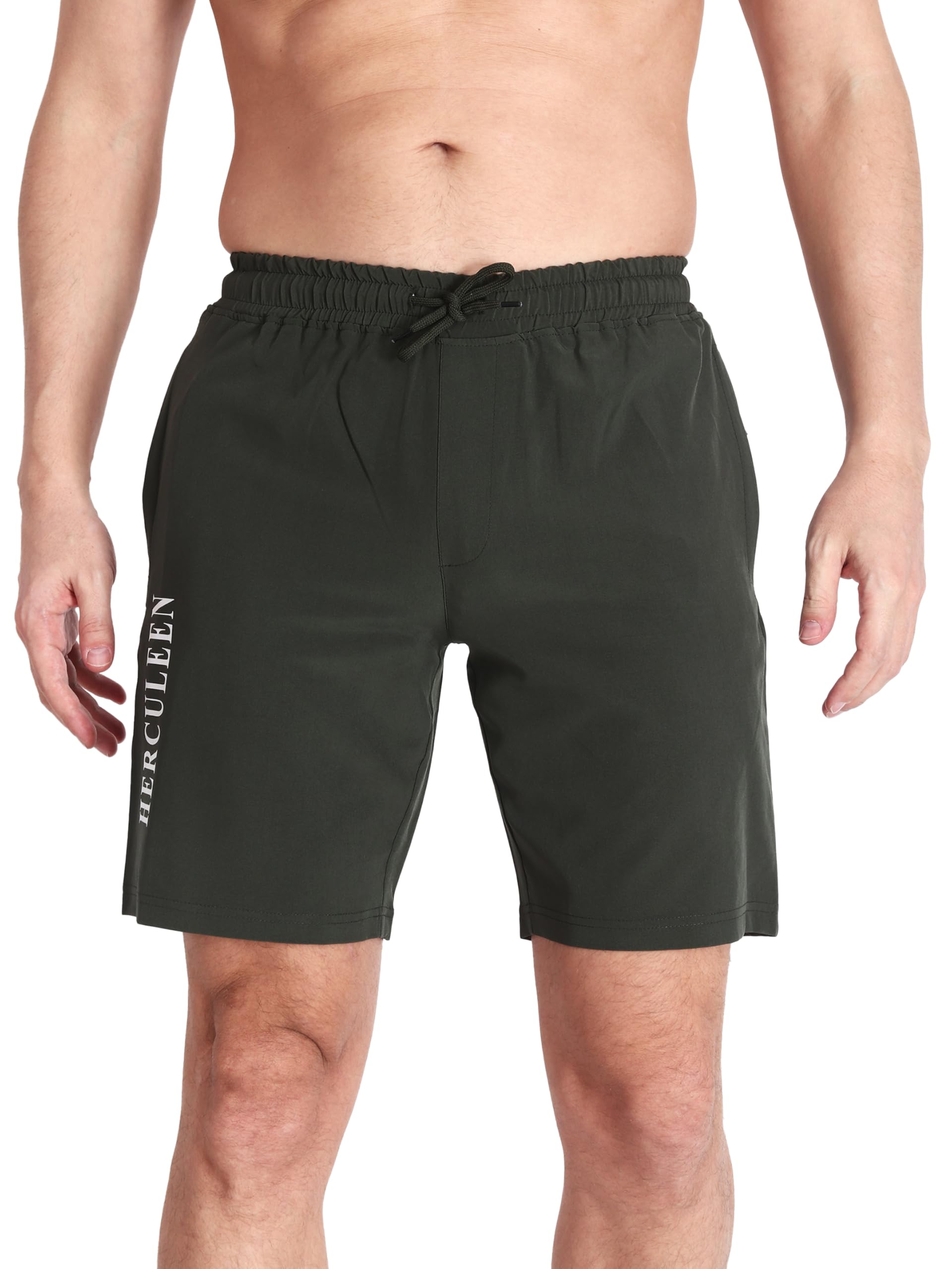 herculeen Men's Athletic Shorts, Drawstring Waist, Quick Dry, Gym Shorts for Men-picture-17