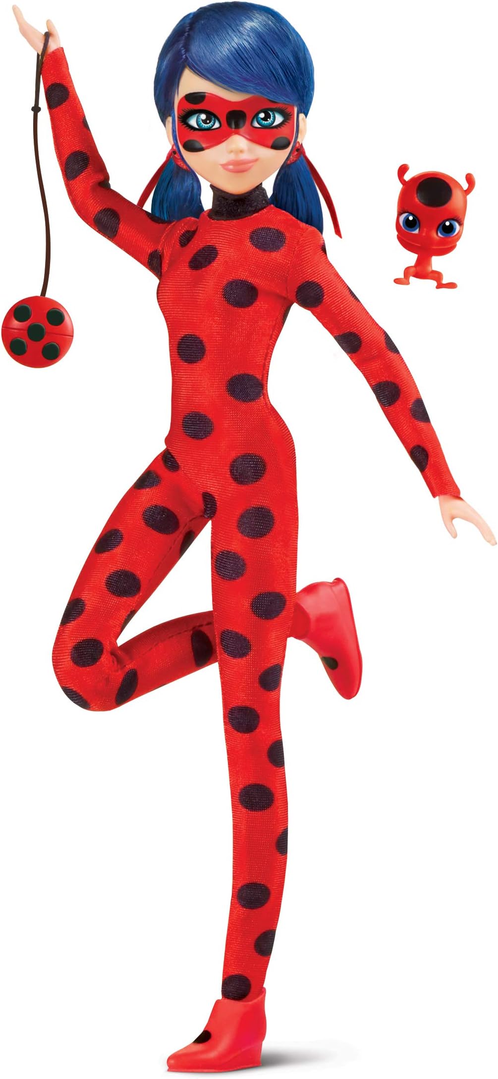 Miraculous Ladybug and Cat Noir Toys Ladybug Fashion Doll | Articulated 26cm Ladybug Doll with Accessories and Miraculous Kwami | Marinette Superhero Ladybug Figurine | Bandai Miraculous Dolls Range