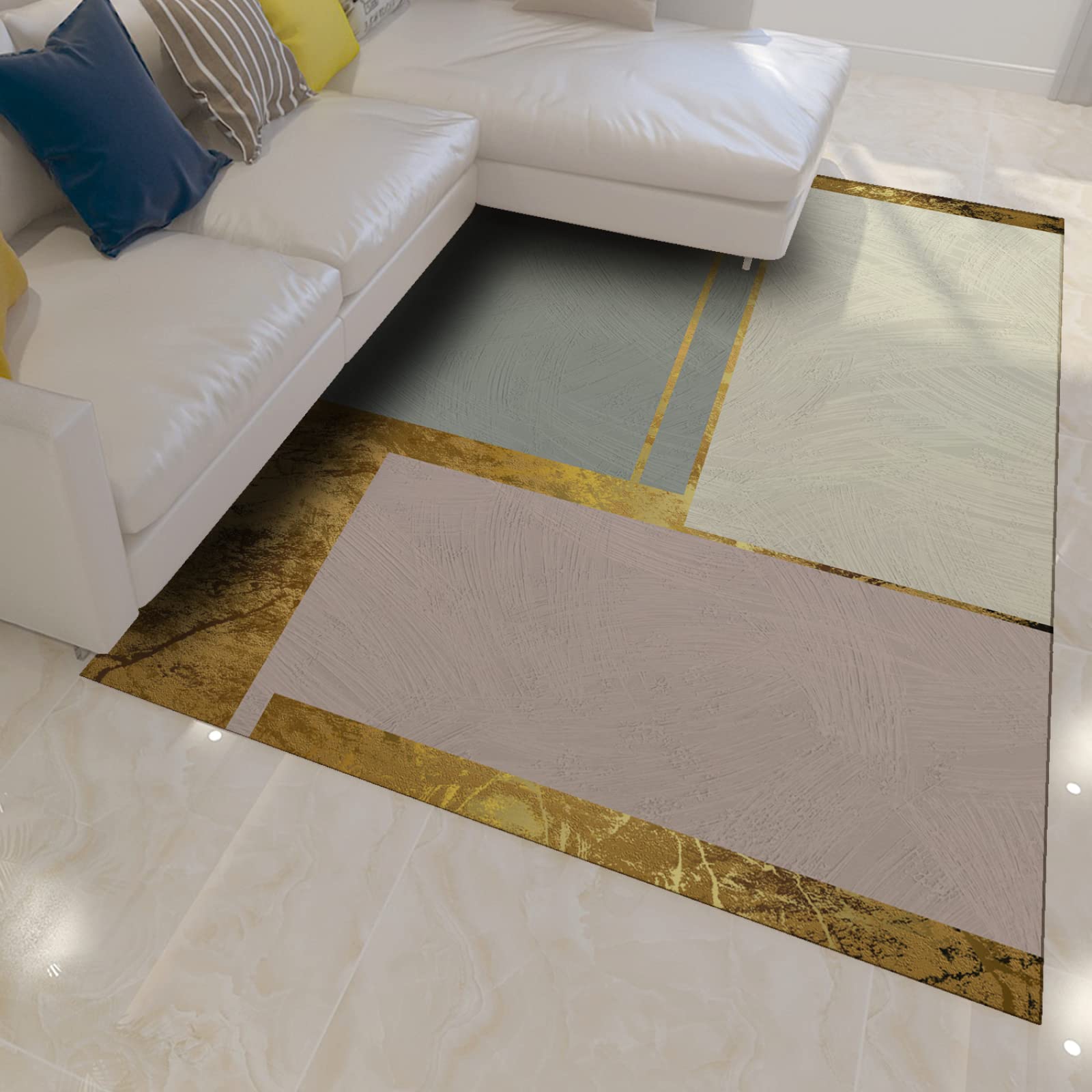 Współczesne dywaniki tematyczne nordyckie dekoracyjne dywany geometryczne antypoślizgowe kudłaty dywan do biura salonu mata podłogowa 60 cm x 15 cm