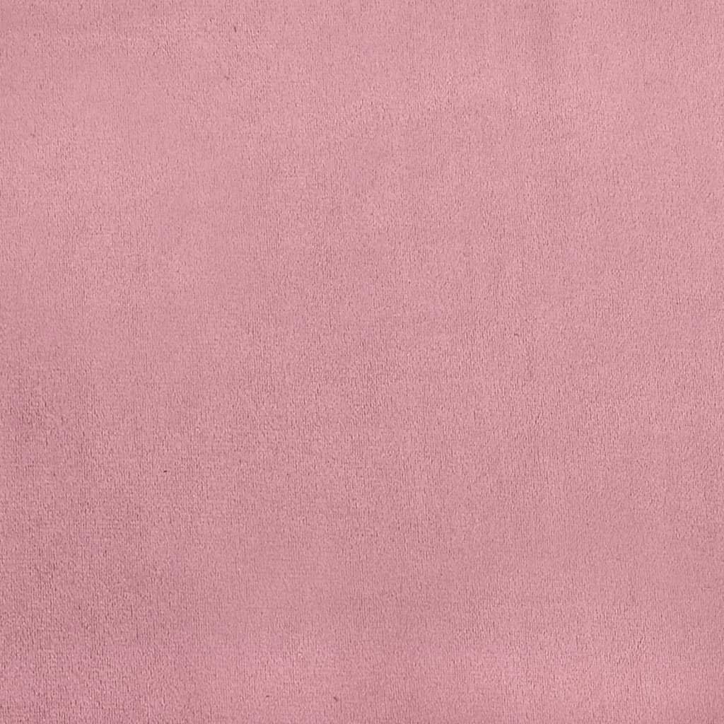 Brokky 354139 Letto da Giorno Rosa 90x200 cm in Velluto Divano Letto,Giroletto, Singolo, Matrimoniale, Moderna
