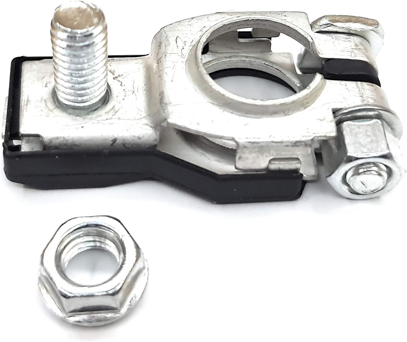 Everbuilt Universal Positive (+) Negative (-) Auto Battery Cable Terminal Top Post For Cars Vans, SUV and Trucks, Compatible With Toyota 9098205035 9098206022 Nissan 243407F000 243407F001 : Automotive