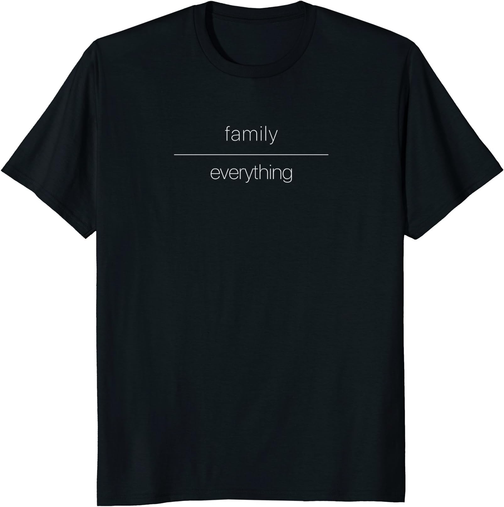 Mindful TeesFamily over Everything: Mindfulness T-shirt
