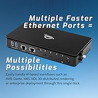 Vista 3 de OWC Dock de red dual Thunderbolt 5 de 10 GbE