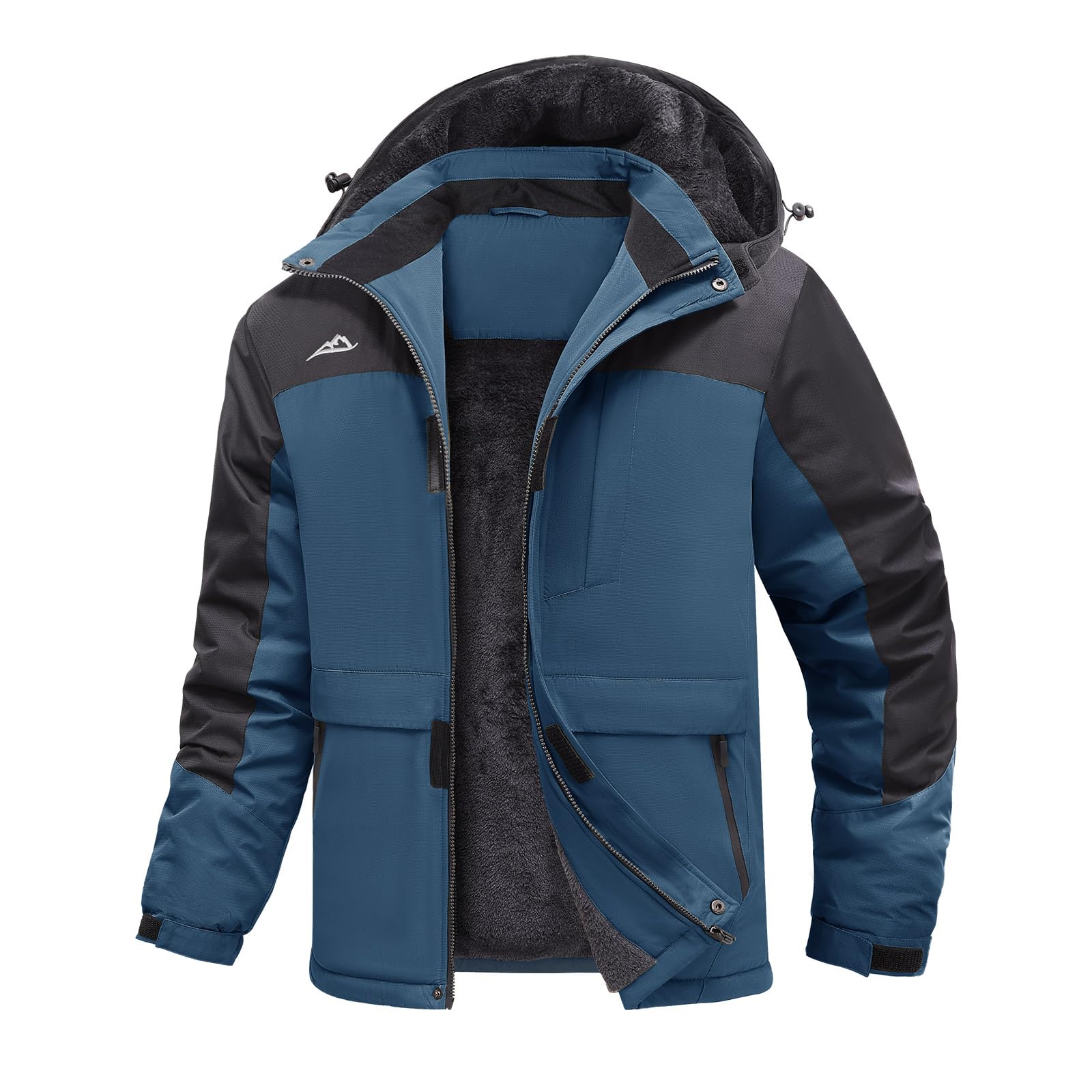 Svanco Chaqueta De Esquí Chaquetas De Hombre Impermeable Forro Polar Abrigo Con Capucha Desmontable Invierno Cálido Patinaje Sobre Hielo Chaqueta Abrigos Snowboard Chaqueta Para Hombres M-XXL