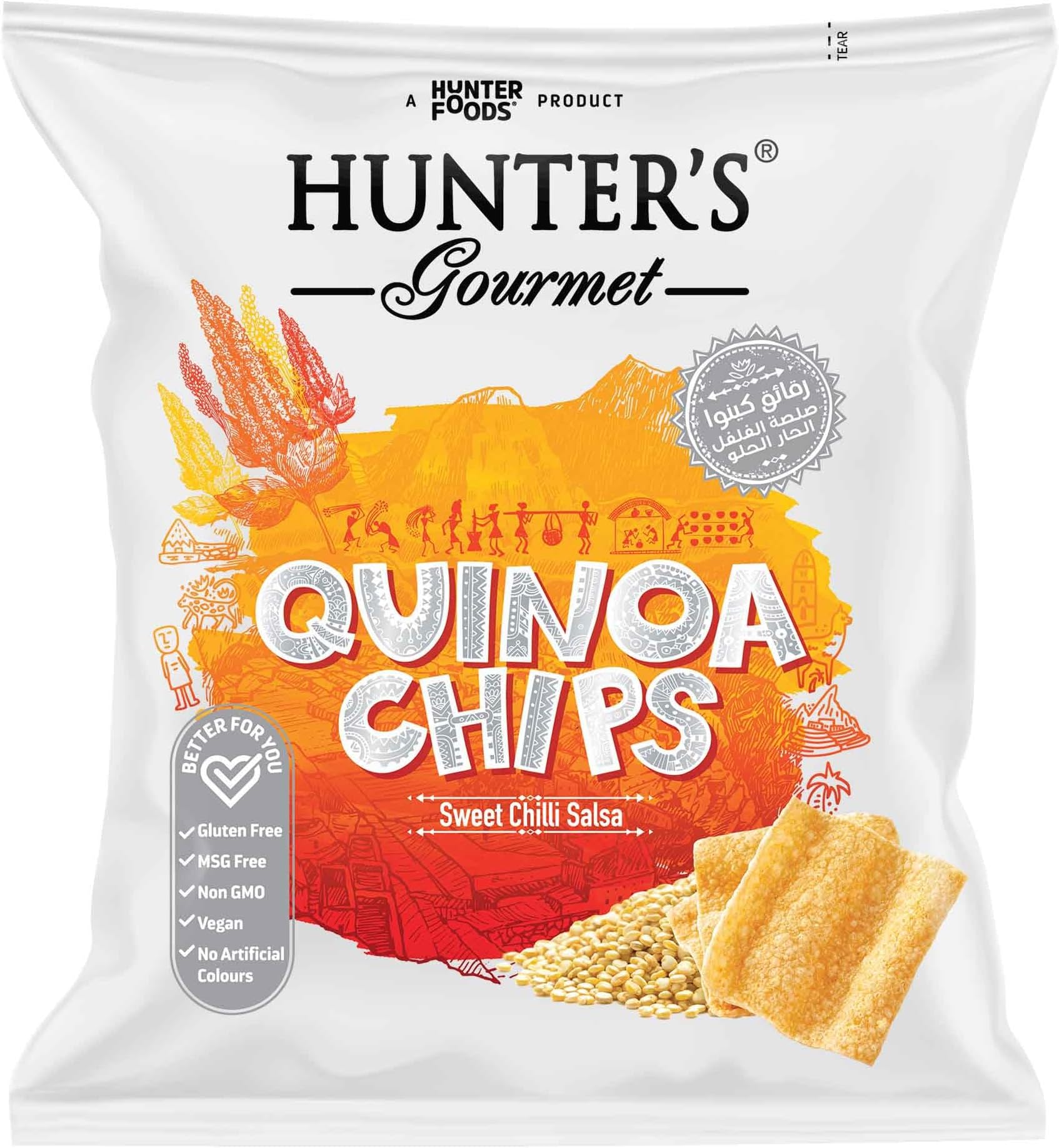 Sweet Chilli Salsa Quinoa Chips 28g