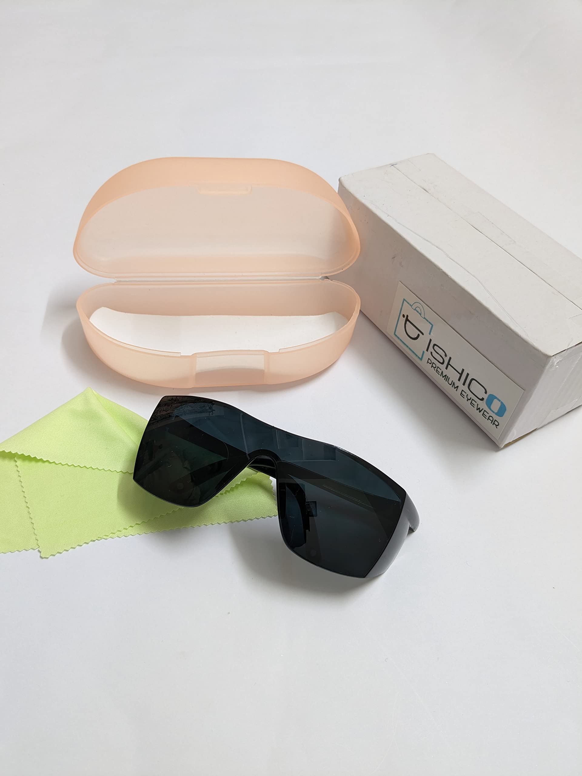IGuard Quality Eye Protection Black Goggle with Orange Hard Case Best used after Cataract and Eye Post Surgery (B0BQWB797Q) Amazon Price History, Amazon Price Tracker