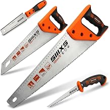 Hand Saw Set, 4Pack Wood Cutting Saw for Woodworking