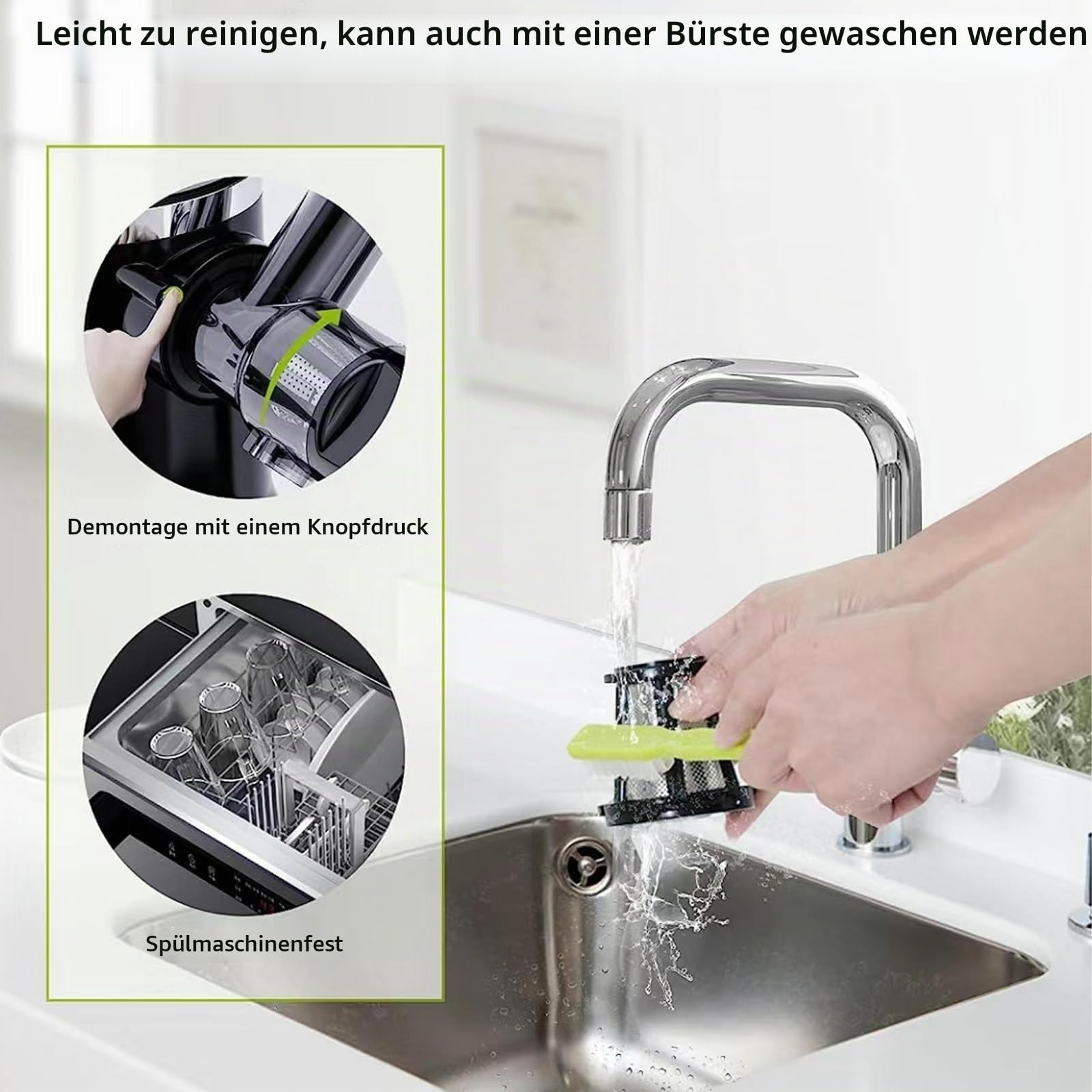 Gemüseschneider Elektrisch 5-in-1,Profi Gemüsehobel Edelstahl,Multi Gemüsehobel für Haus& Salat Zubereitung,500W Küchenreibe mit 5 Edelstahl-Klingen für Käse,Gemüse & Obst