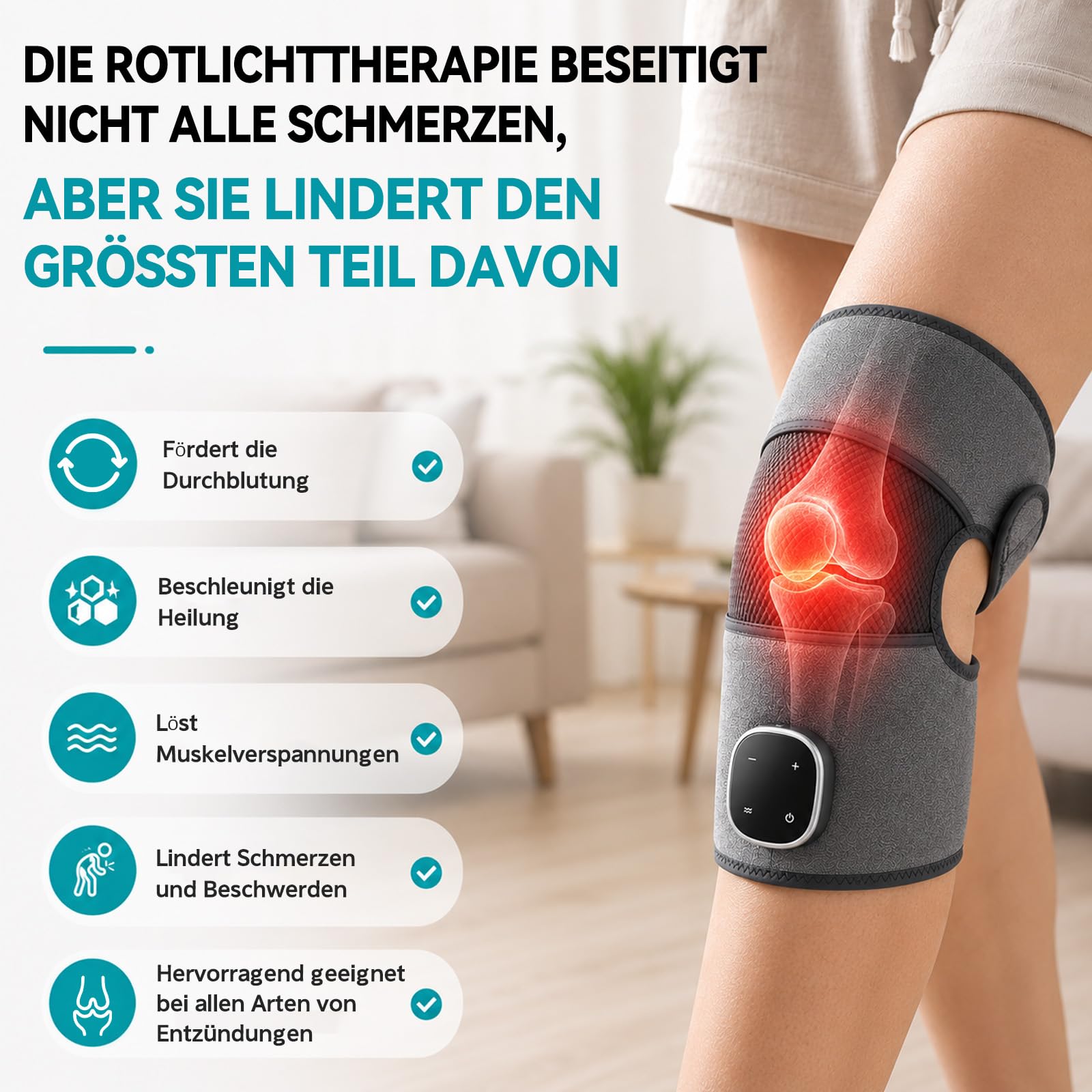 Relevo Massaggiatore per le spalle, 3 in 1, senza fili, riscaldato con calore e vibrazione, batteria da 5000 mAh e indicatore LED, dispositivo di massaggio per le spalle per uomo/donna, per spalla