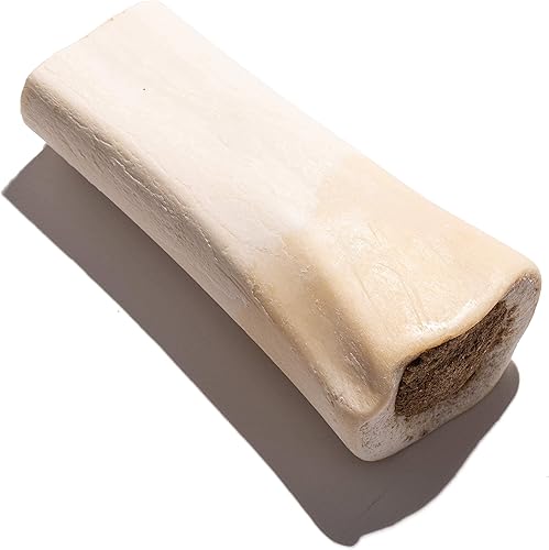 Miniatura 8 de Jack&Pup - Huesos rellenos para perros masticadores agresivos, golosinas masticables para perros de 5 a 6 pulgadas, sabor a tocino y queso, todo